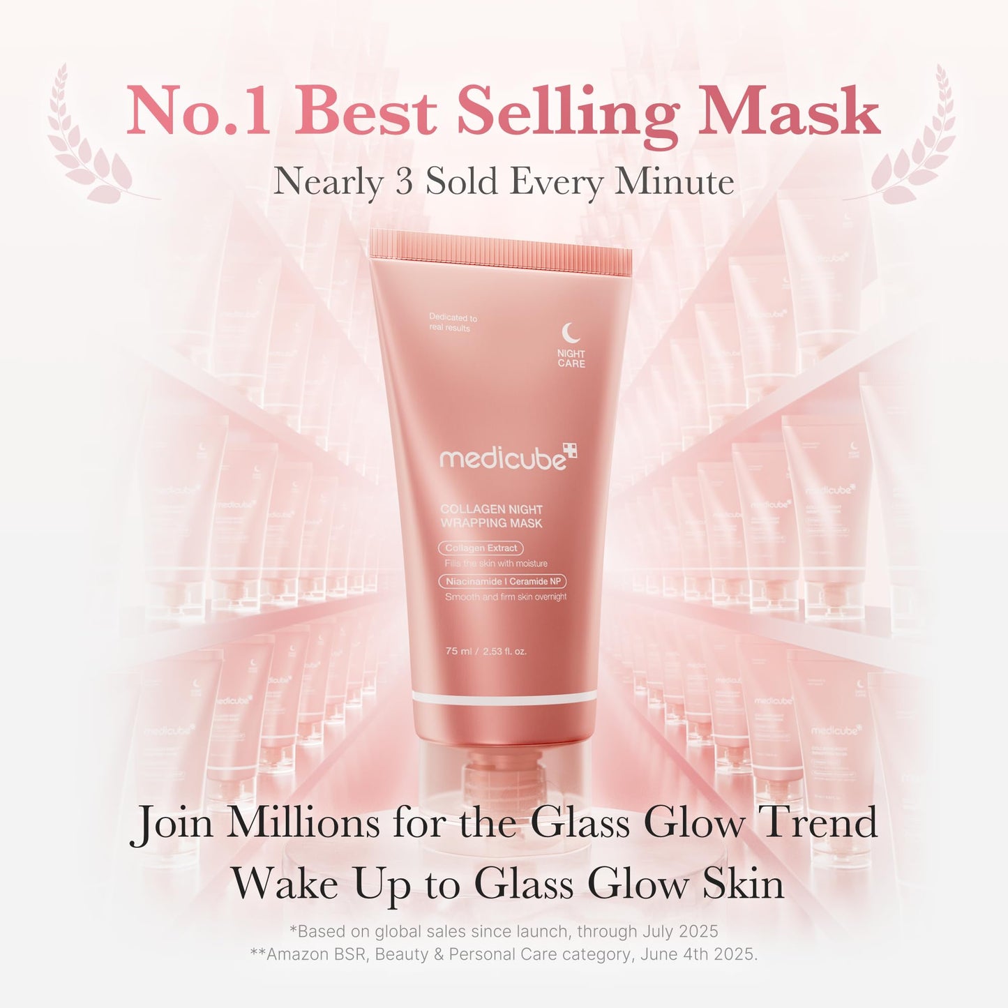 GlowSeal™ Collagen Peel-Off Night Mask