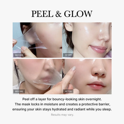 GlowSeal™ Collagen Peel-Off Night Mask