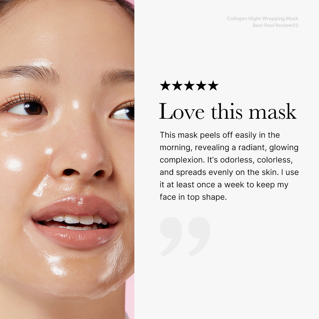 GlowSeal™ Collagen Peel-Off Night Mask