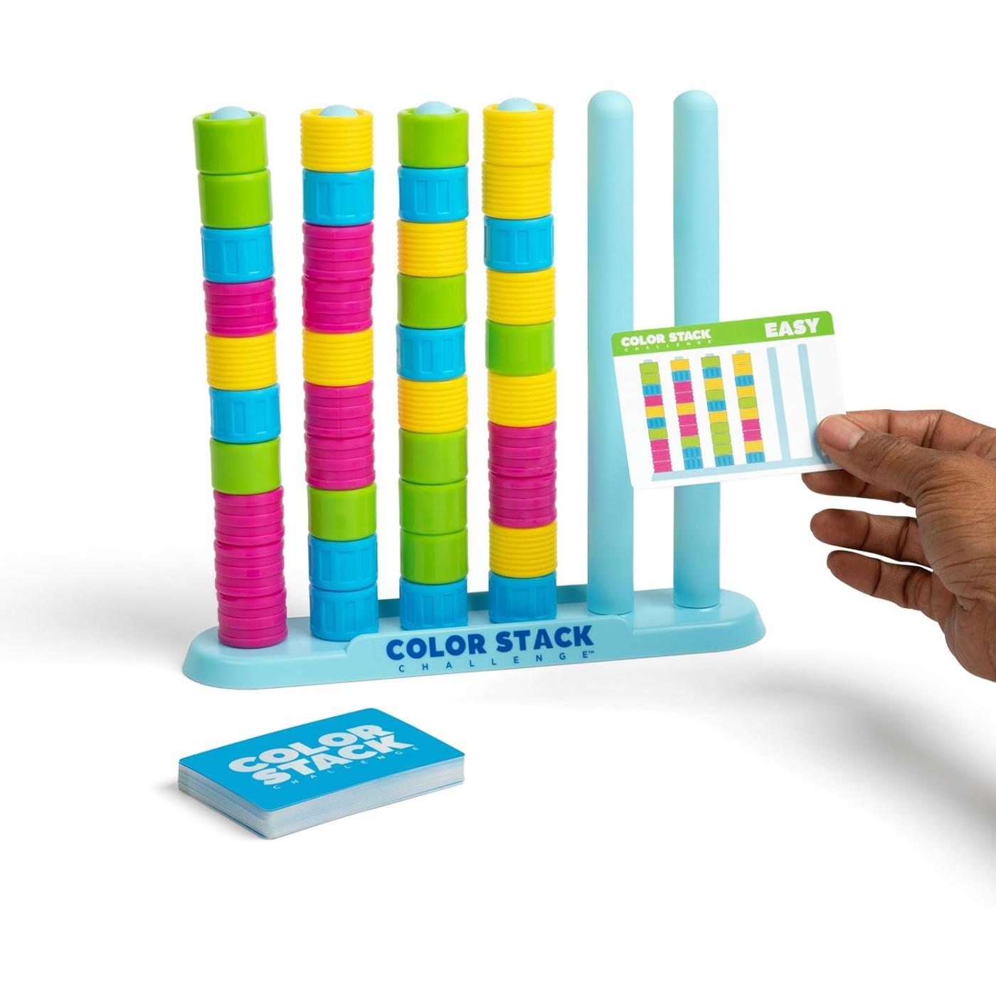 ColorDash Stack Race – Head-to-Head Color Matching Puzzle Game with Challenge Cards