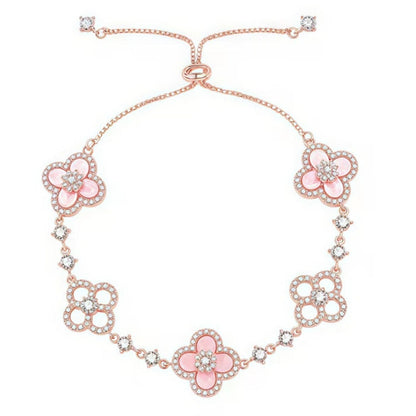 The Pink Eternal Clover Bracelet