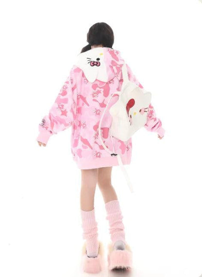 KittyCamo™ Zip Hoodie