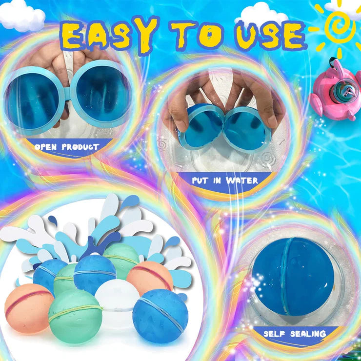 SplashSnap™ Reusable Water Ball