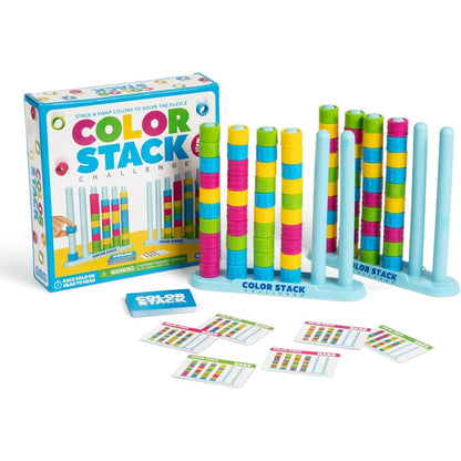 ColorDash Stack Race – Head-to-Head Color Matching Puzzle Game with Challenge Cards