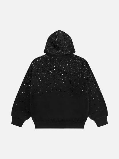 Starveil Rhinestone Pullover Hoodie