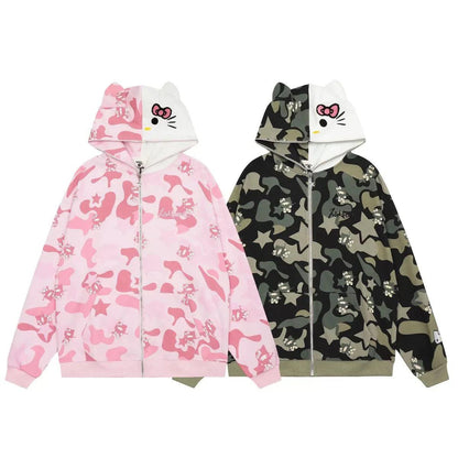 KittyCamo™ Zip Hoodie
