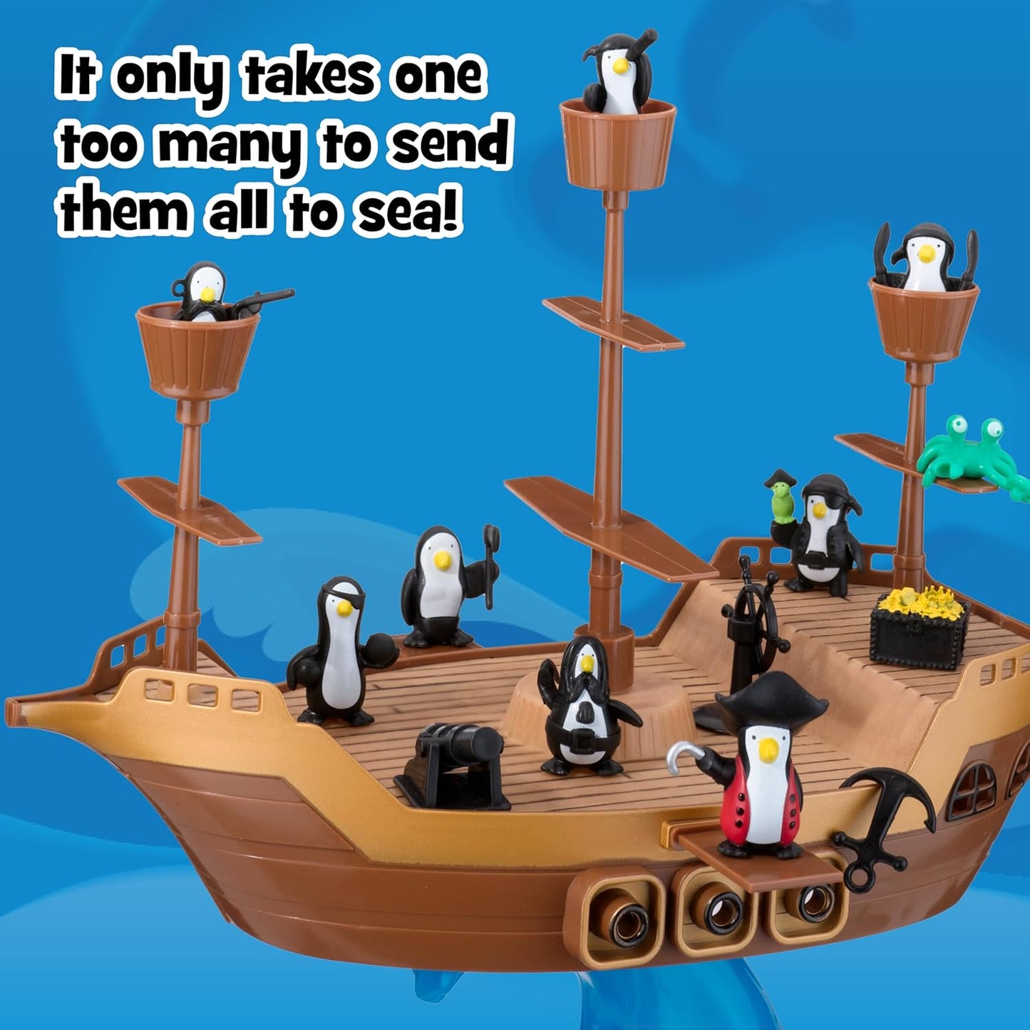 ToppleTension™ Pirate Game
