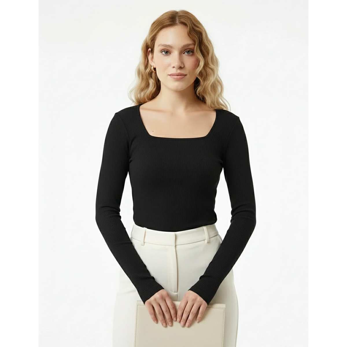 SculptForm Squareneck Top