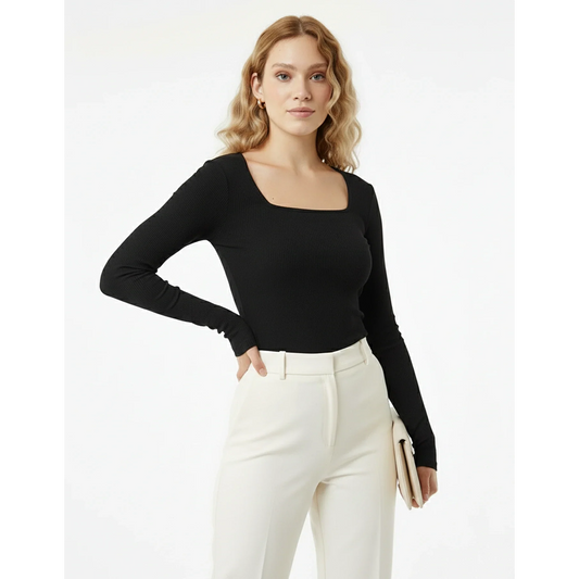 SculptForm Squareneck Top