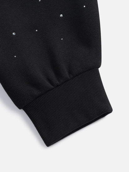 Starveil Rhinestone Pullover Hoodie