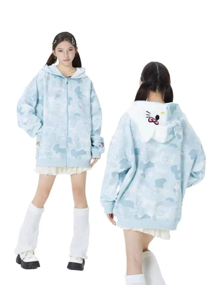 KittyCamo™ Zip Hoodie