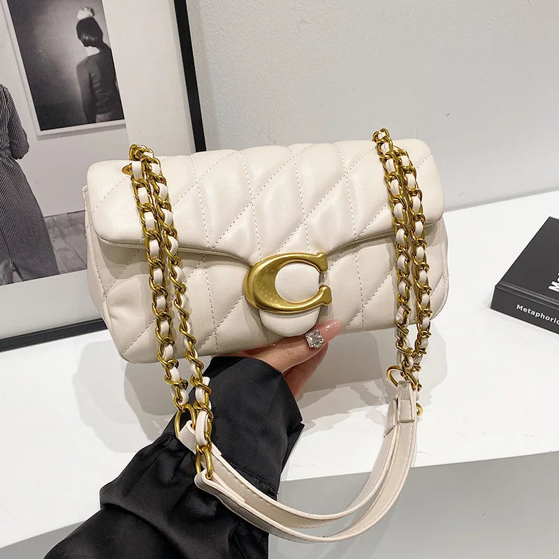 BlushLuxe™ - Quilted Chain Bag