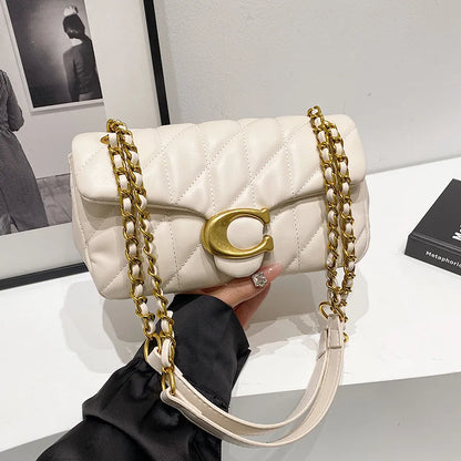 BlushLuxe™ - Quilted Chain Bag