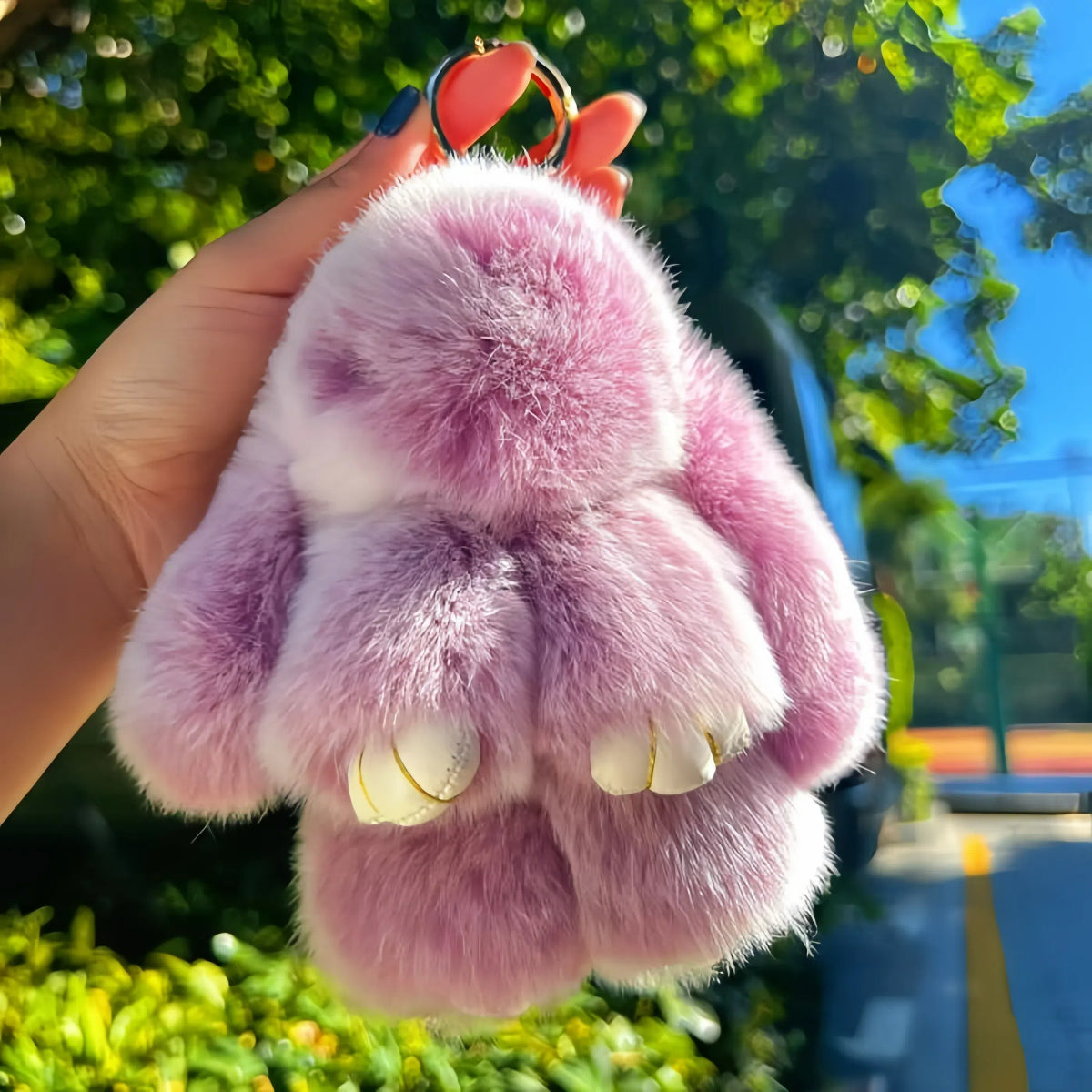 The Cutie Bunny Keychain