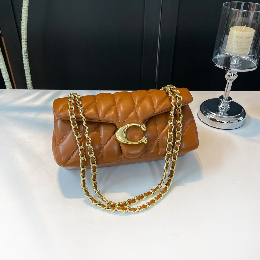 BlushLuxe™ - Quilted Chain Bag