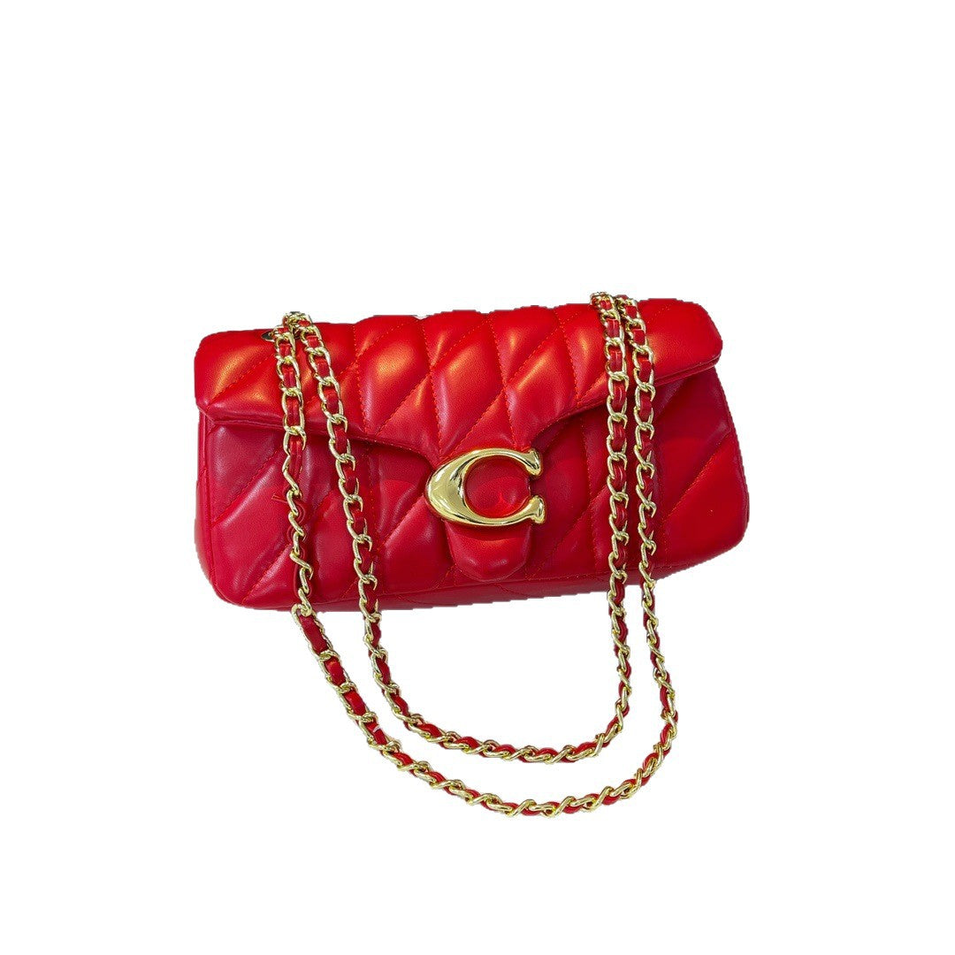 BlushLuxe™ - Quilted Chain Bag
