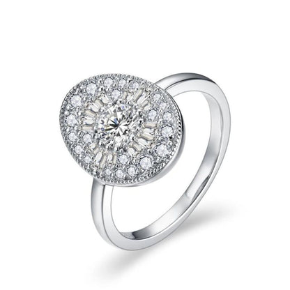 DiamondAura™ Halo Ring