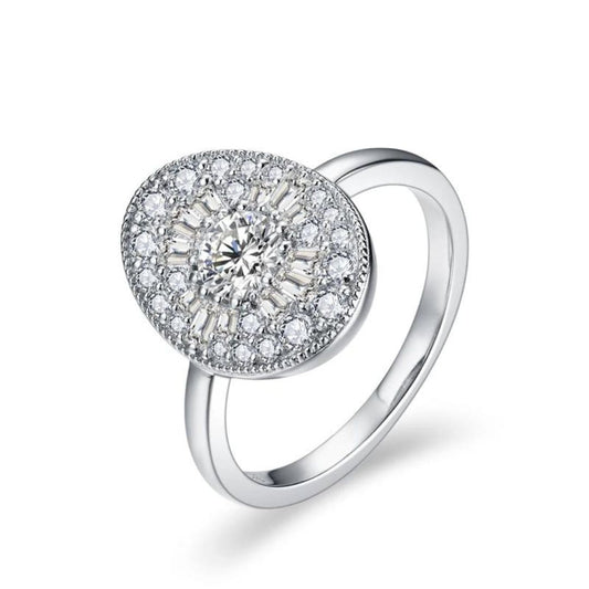 DiamondAura™ Halo Ring