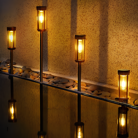 CurbGlow™ Solar Path Lanterns