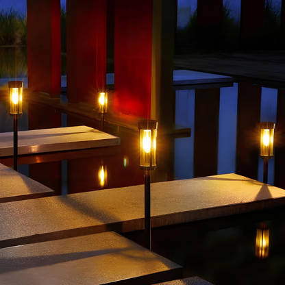 CurbGlow™ Solar Path Lanterns