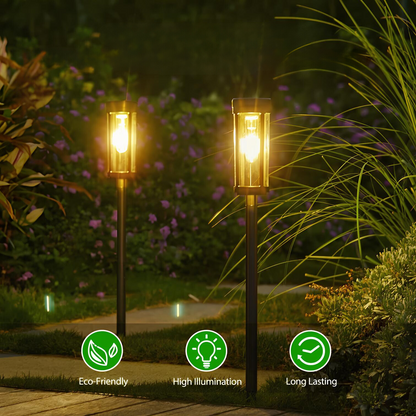 CurbGlow™ Solar Path Lanterns