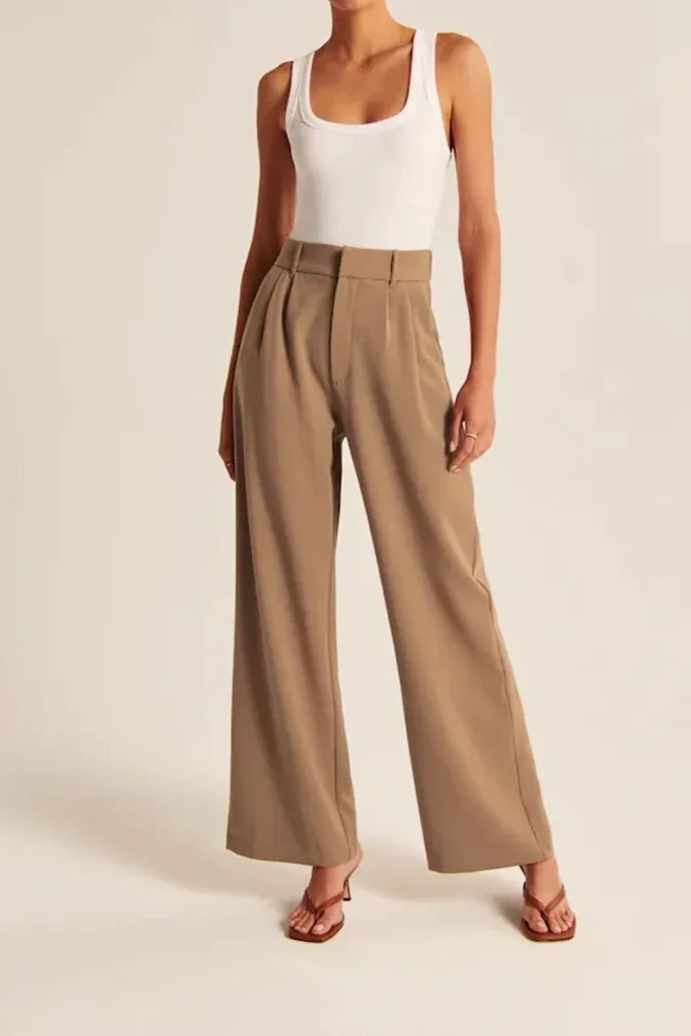 WideFlow™ Pleated Trousers