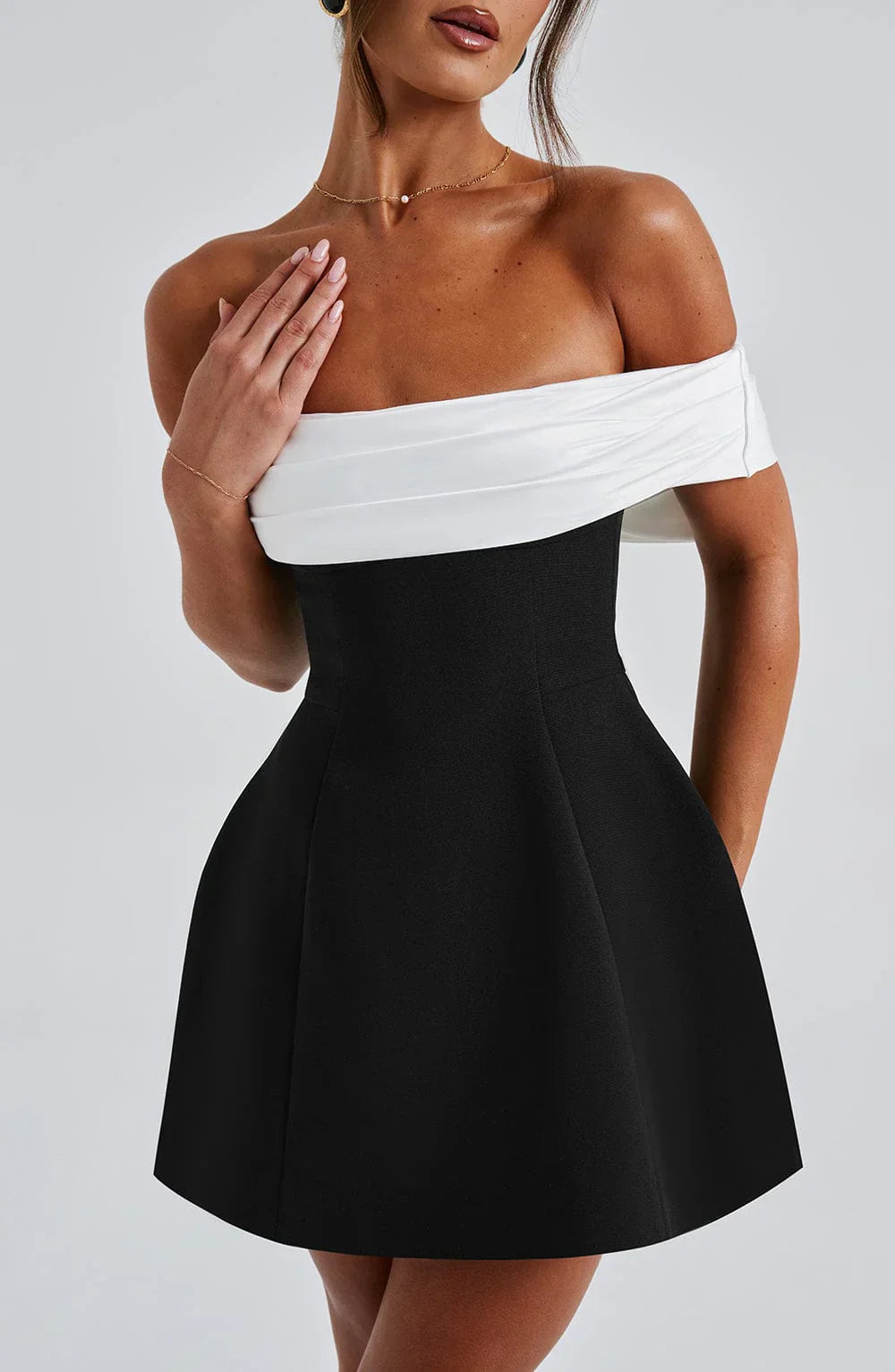 BowBack™ Off-Shoulder Dress