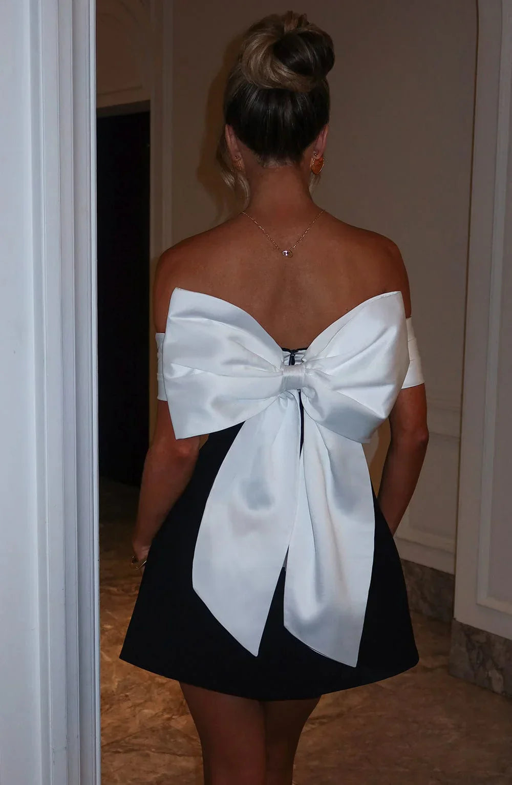 BowBack™ Off-Shoulder Dress