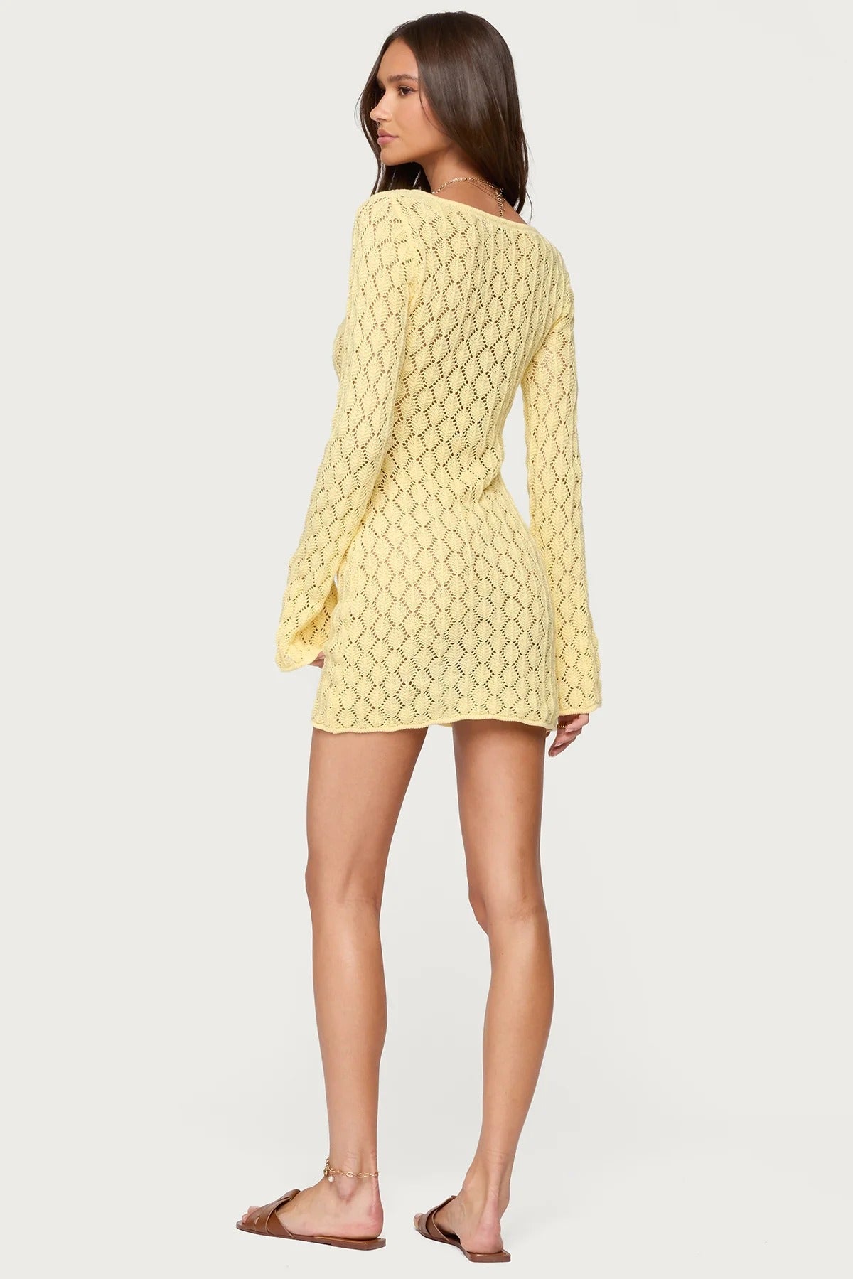 La Sirena® Crochet Mini Dress