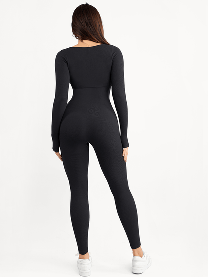 CurveHold™ Ribbed Bodysuit