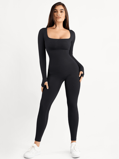 CurveHold™ Ribbed Bodysuit