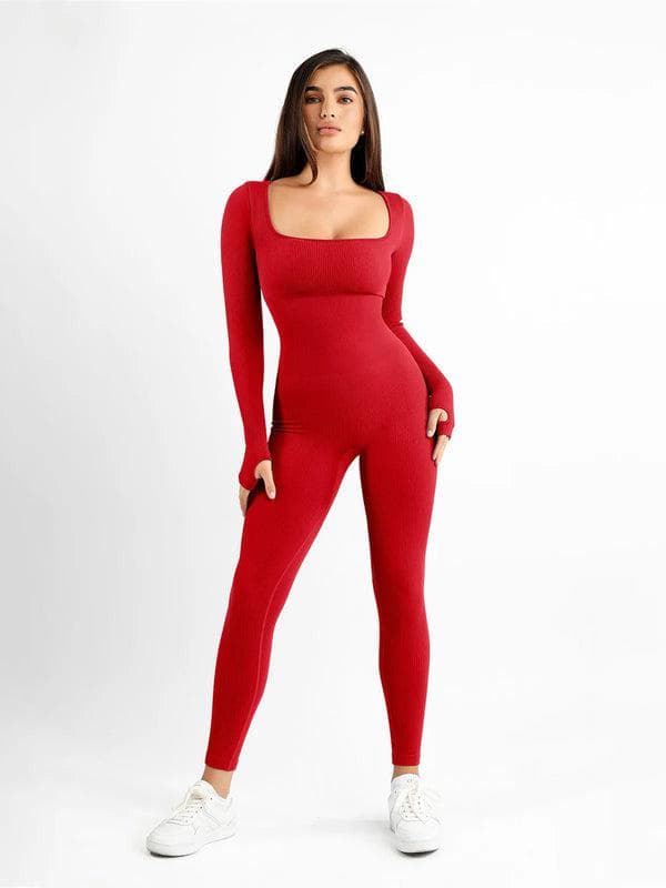 CurveHold™ Ribbed Bodysuit