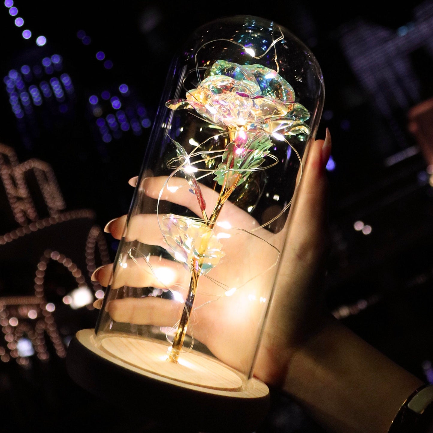 EverGlow™ - Rose Dome Lamp