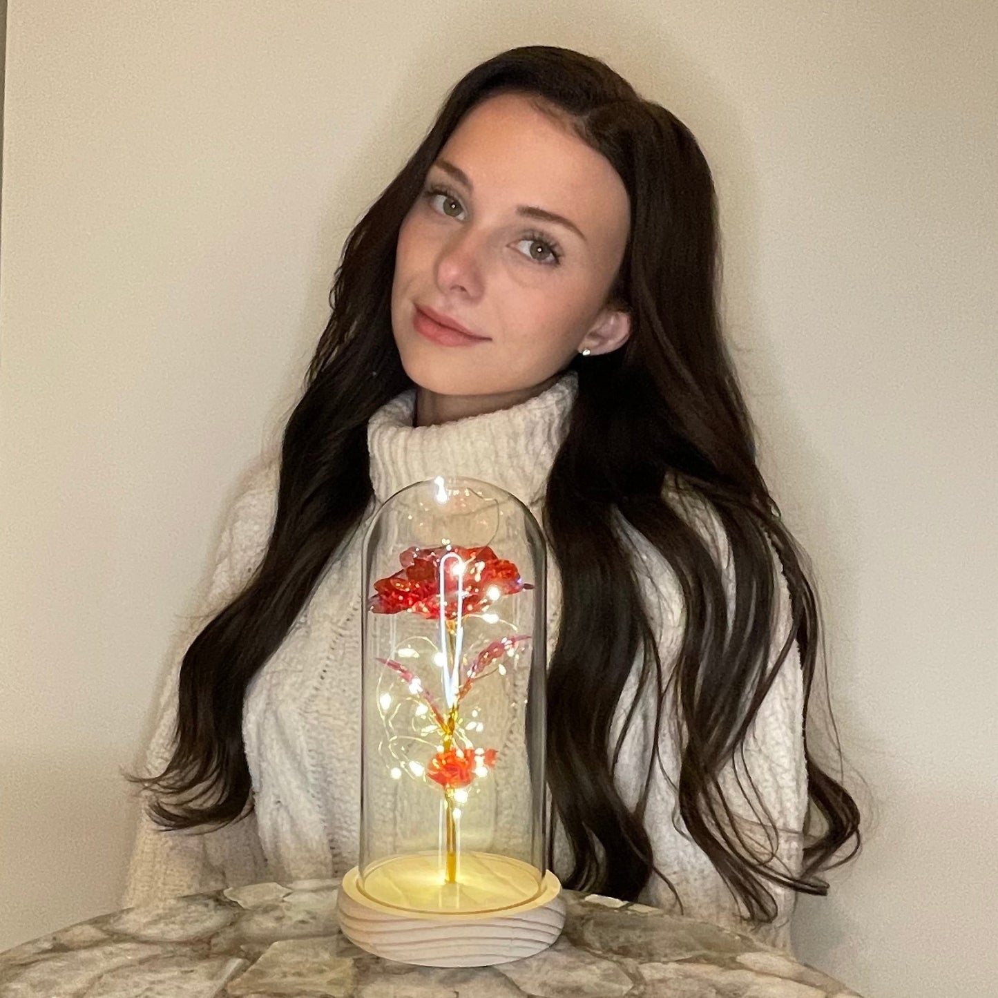 EverGlow™ - Rose Dome Lamp