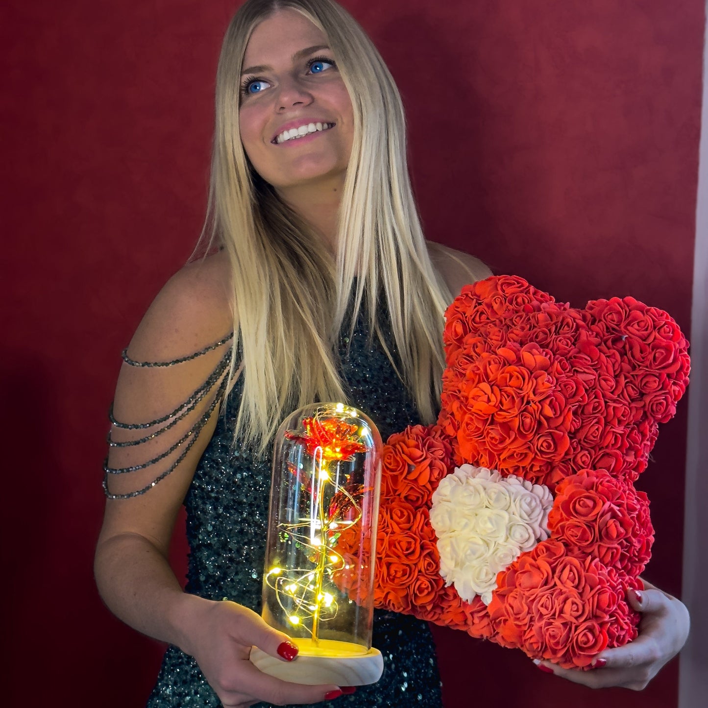 EverGlow™ - Rose Dome Lamp