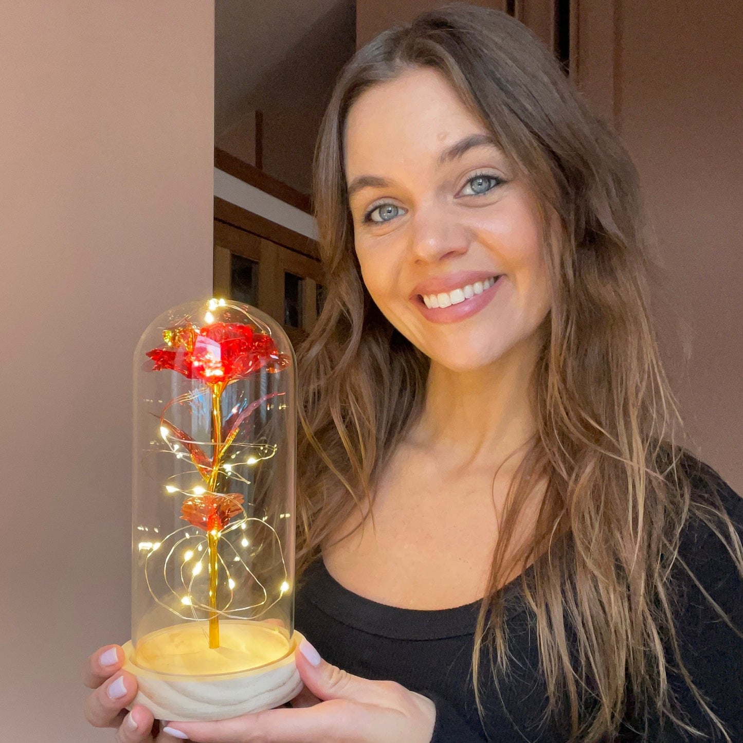 EverGlow™ - Rose Dome Lamp