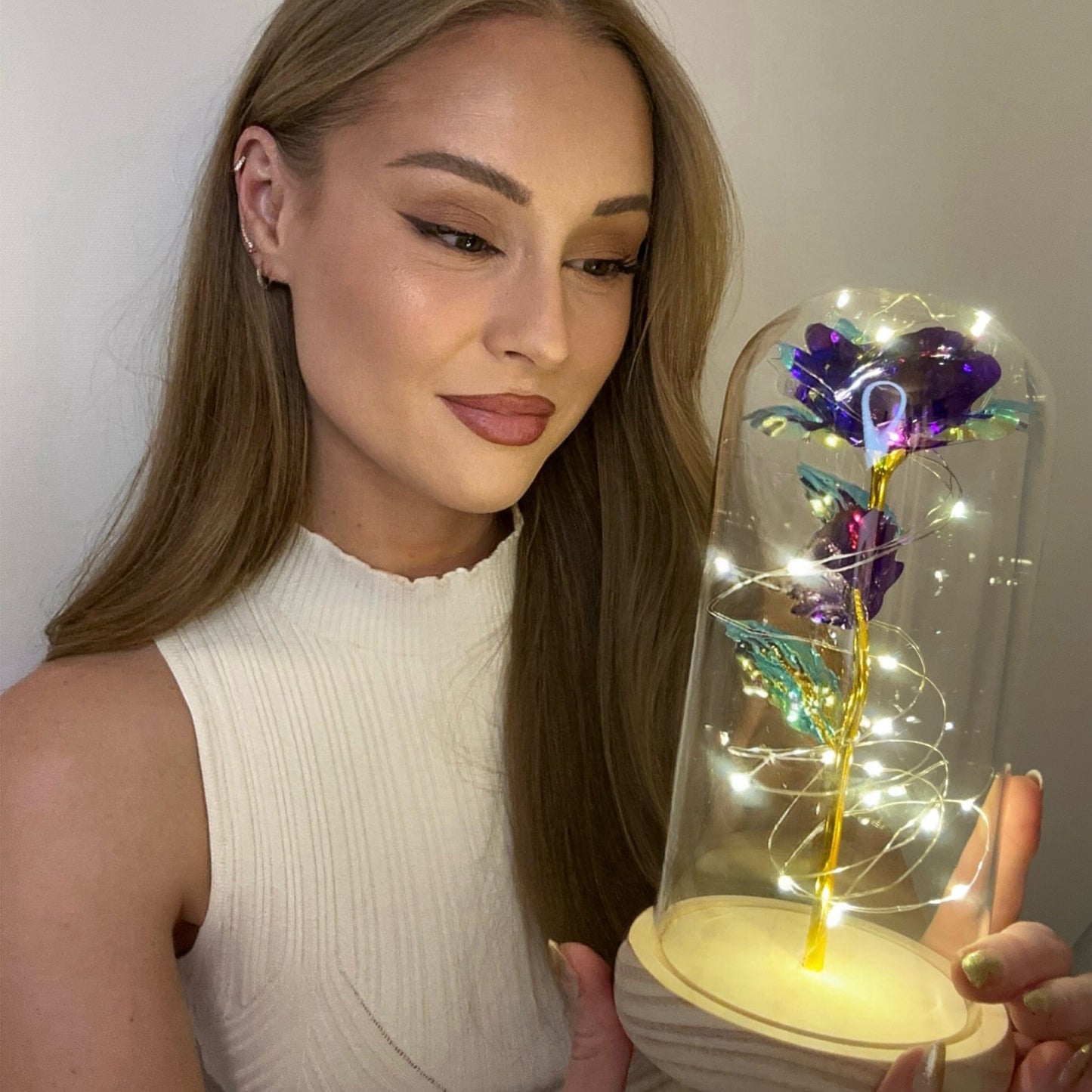 EverGlow™ - Rose Dome Lamp