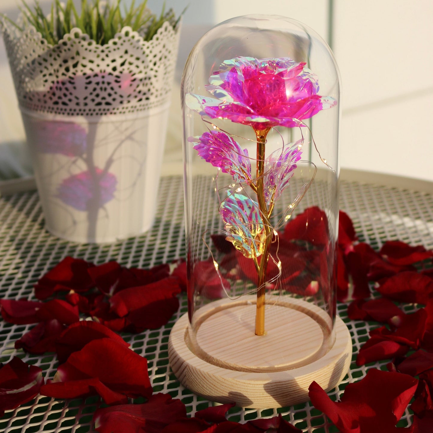 EverGlow™ - Rose Dome Lamp