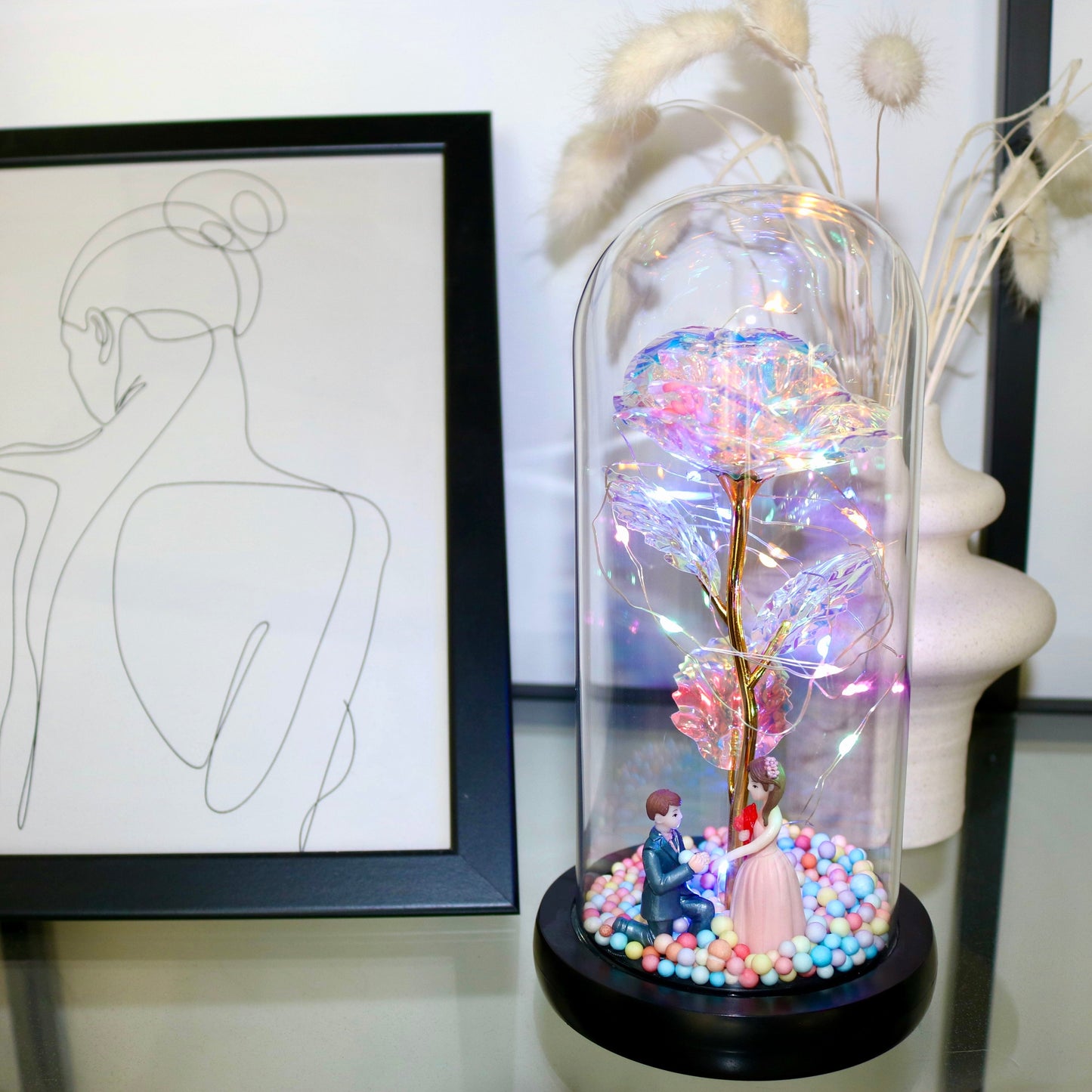 EverGlow™ - Rose Dome Lamp