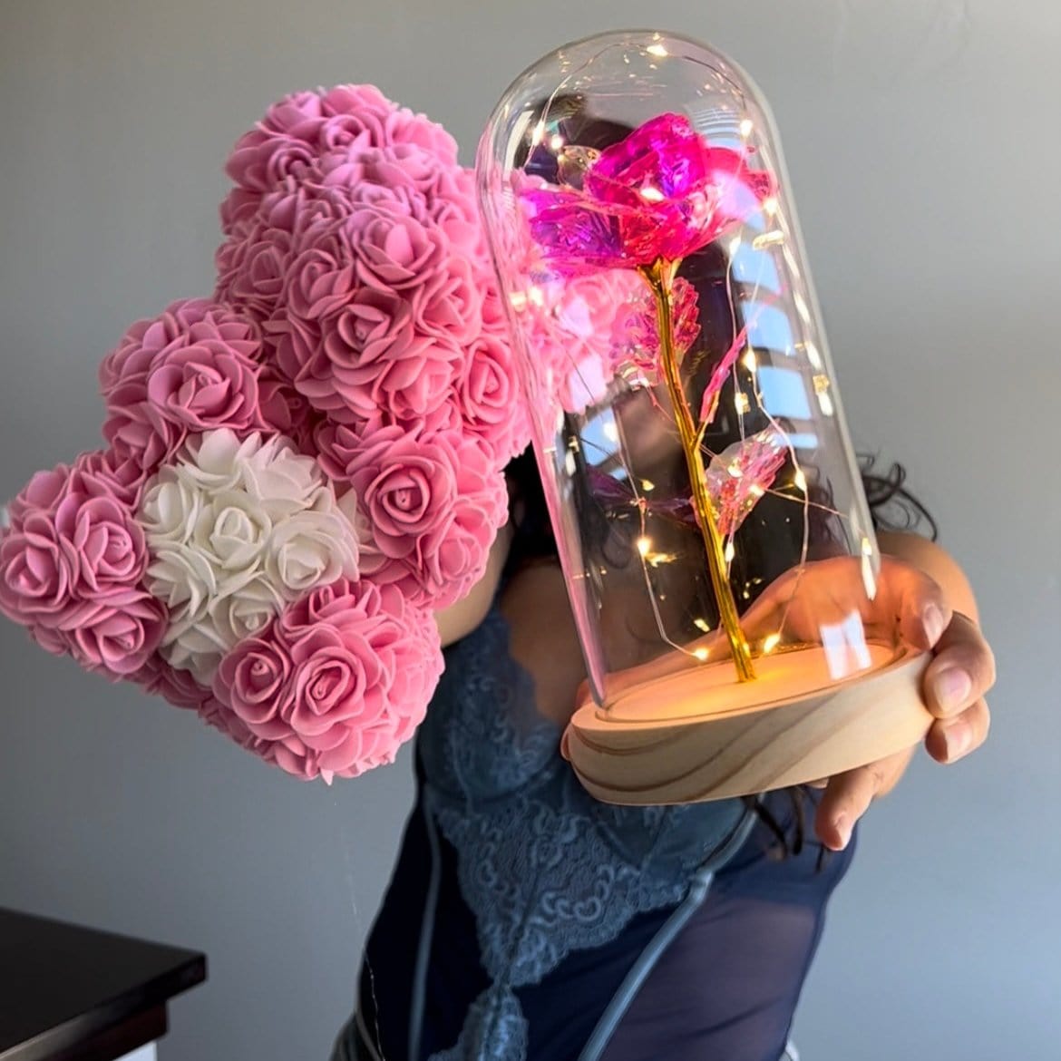 EverGlow™ - Rose Dome Lamp