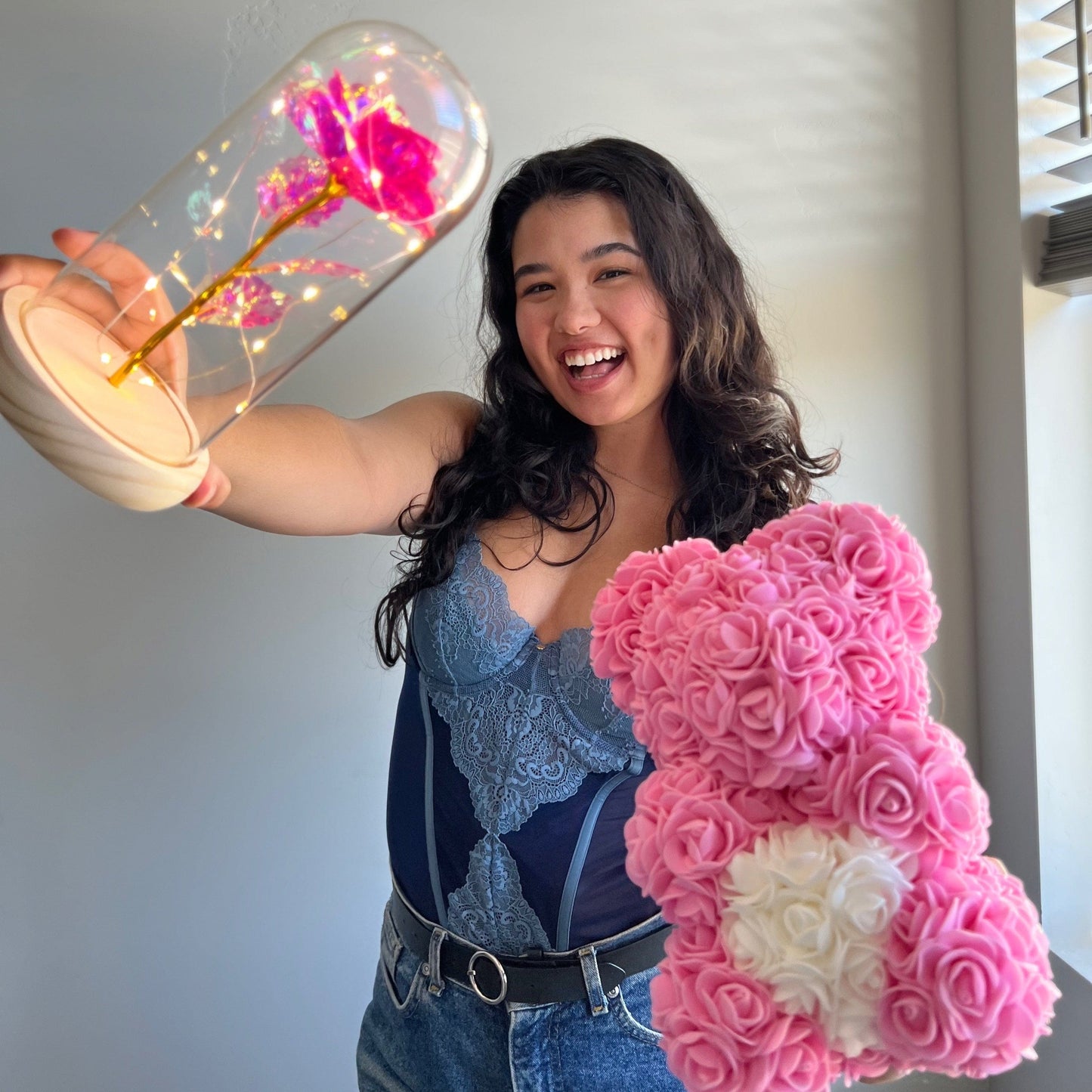 EverGlow™ - Rose Dome Lamp