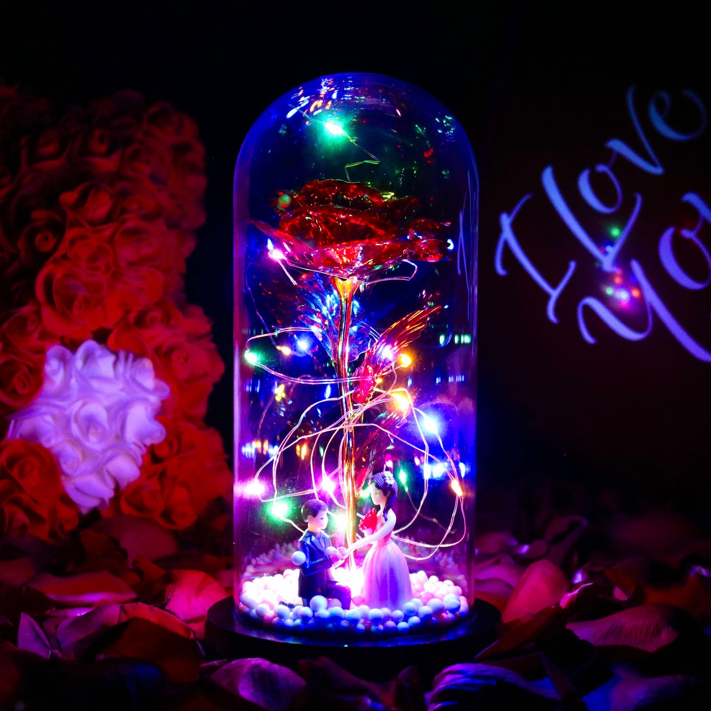 EverGlow™ - Rose Dome Lamp