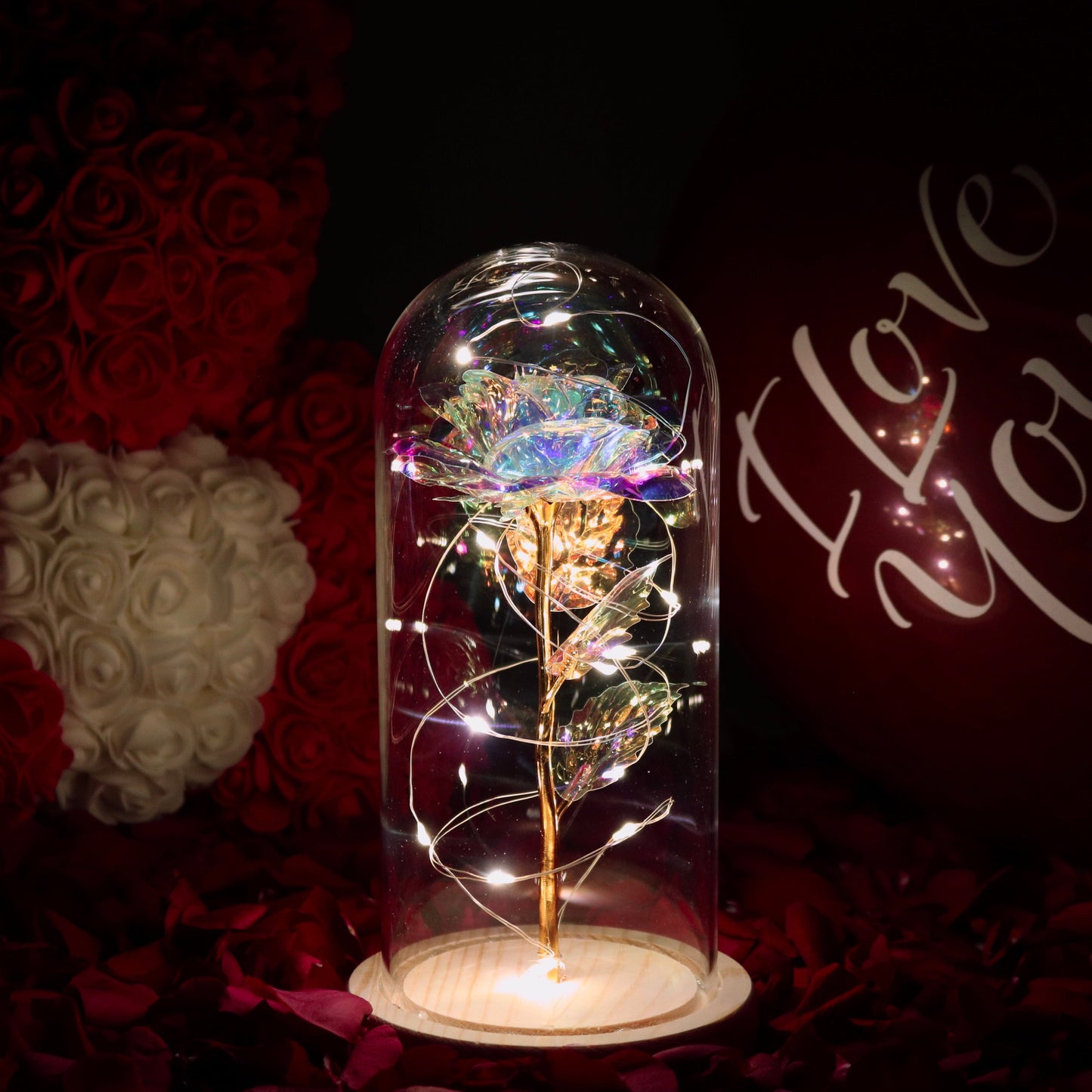 EverGlow™ - Rose Dome Lamp
